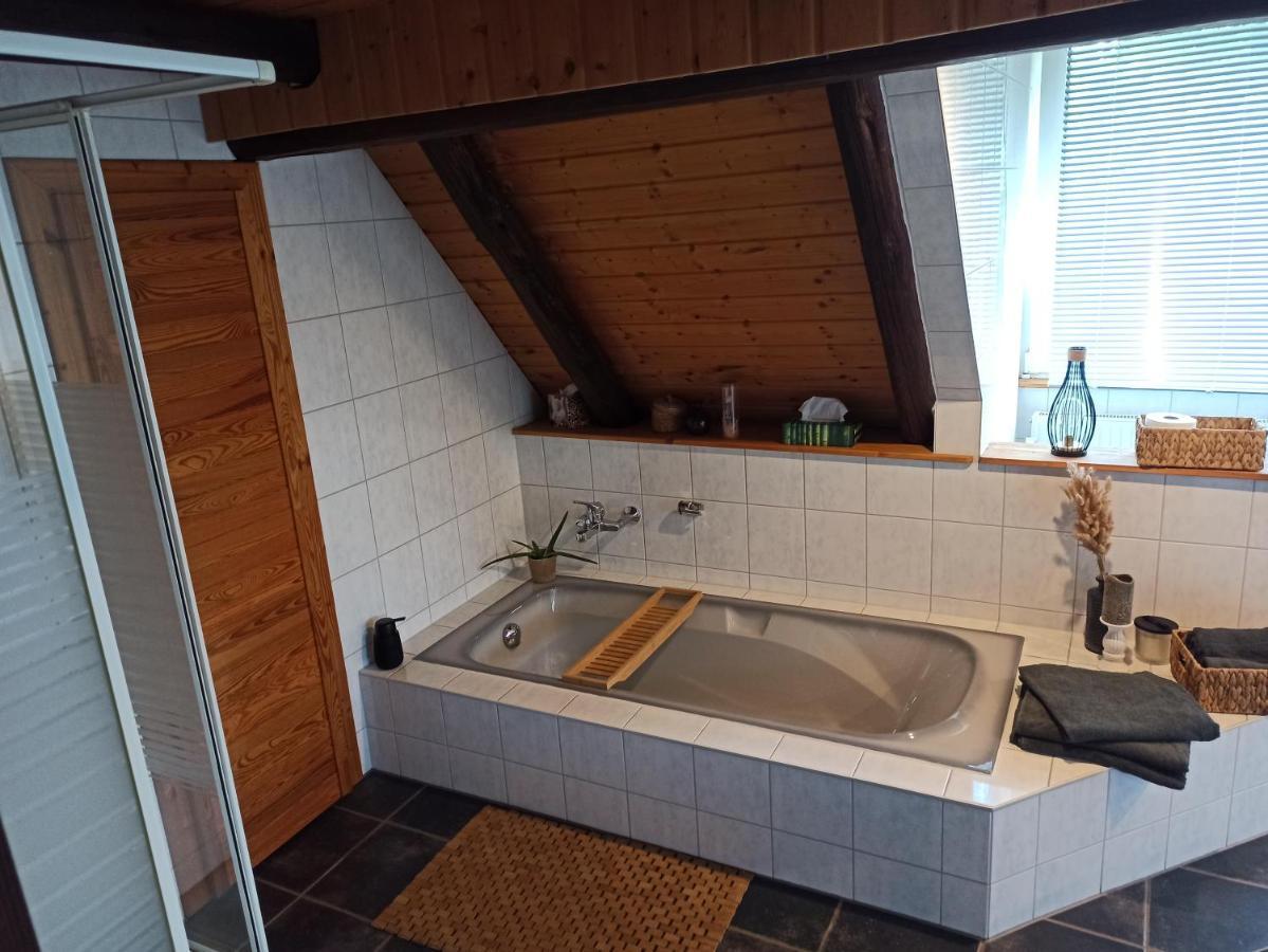 Ferienwohnung "Frieda" Breitenstein Exteriér fotografie